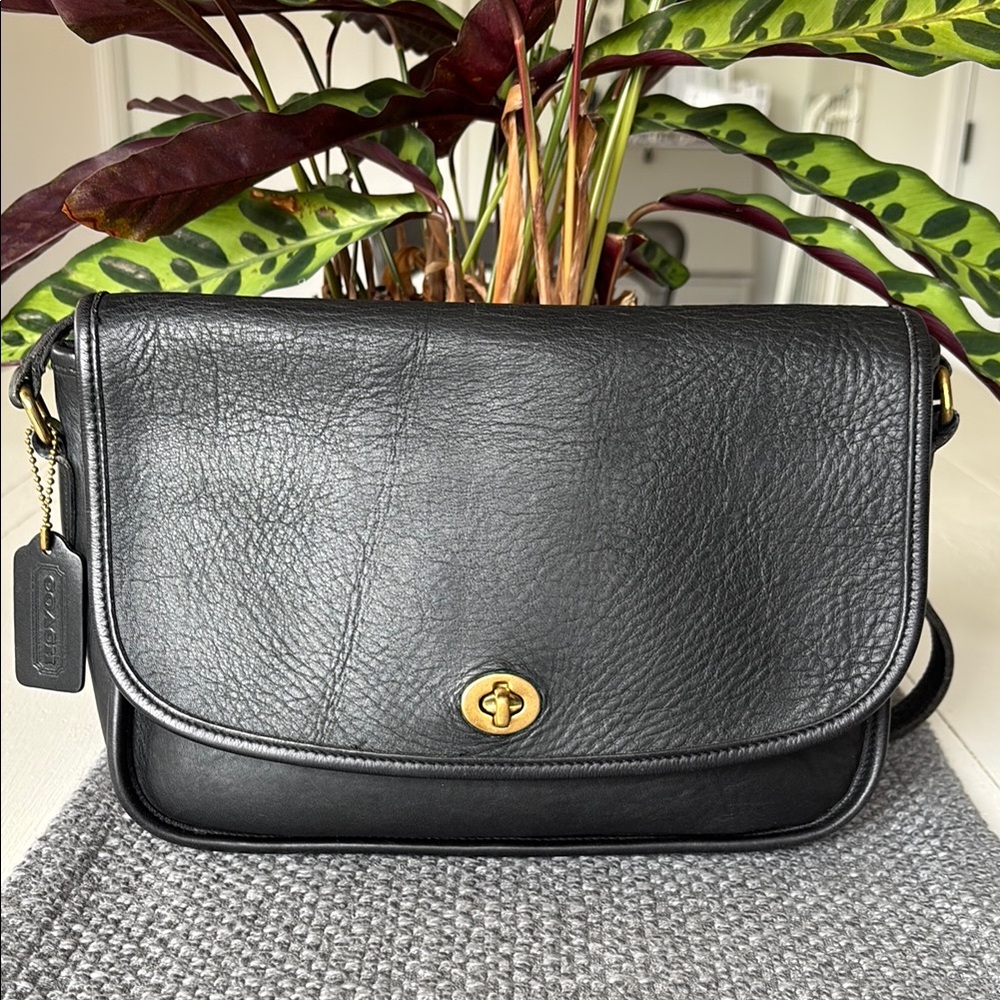 🖤Vintage Coach City Bag Black #9790